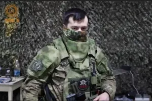 командир подразделения «Ахмат» Бекхан Юнусов