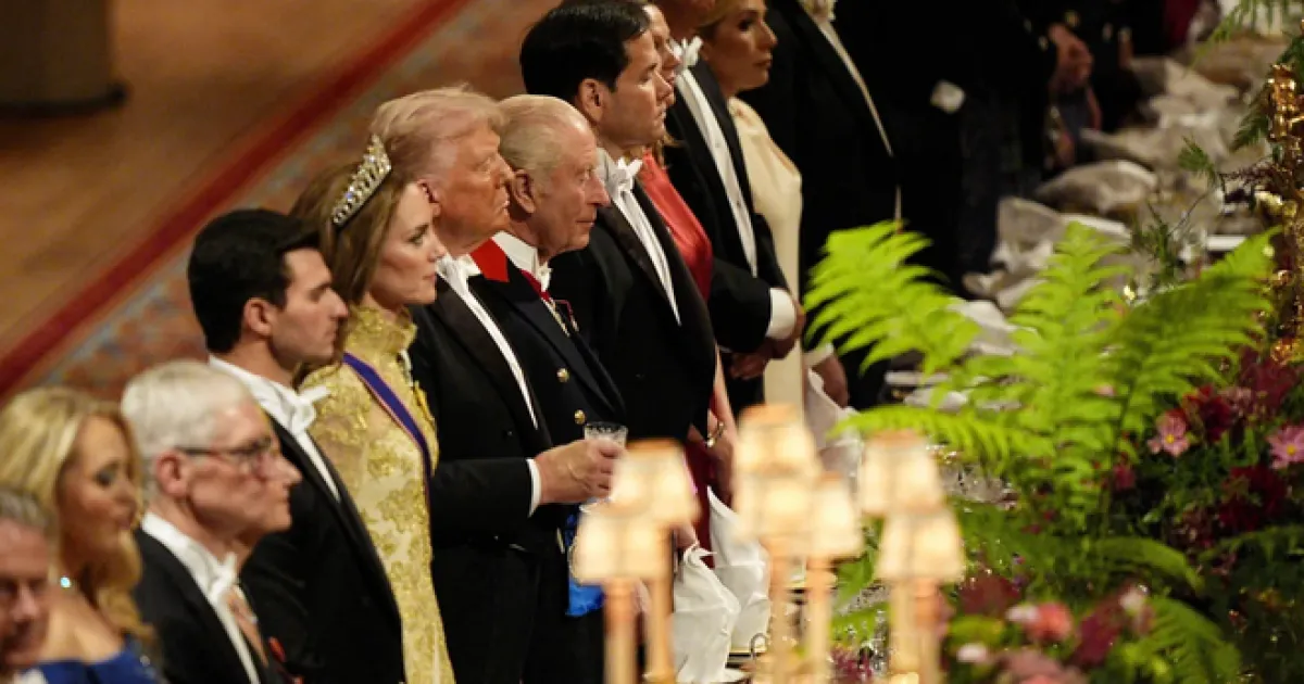 Трамп, прием, Виндзор