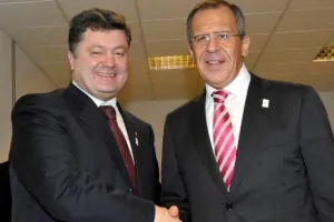 Порошенко, Лавров
