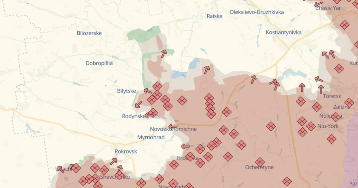 фронт, Доброполье
