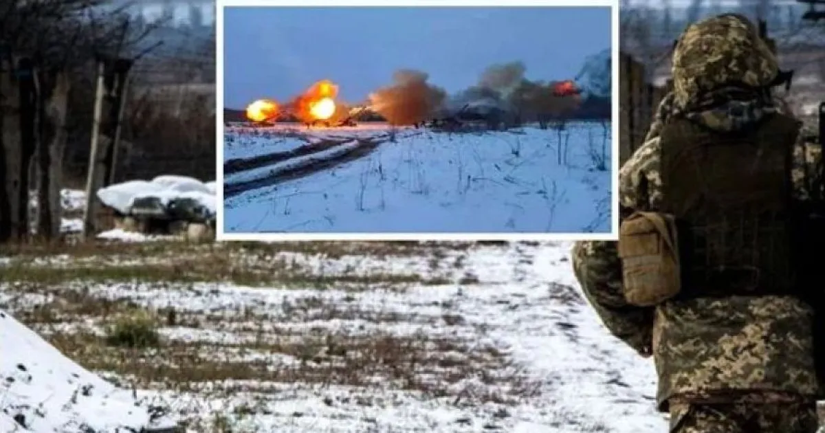 война, зима