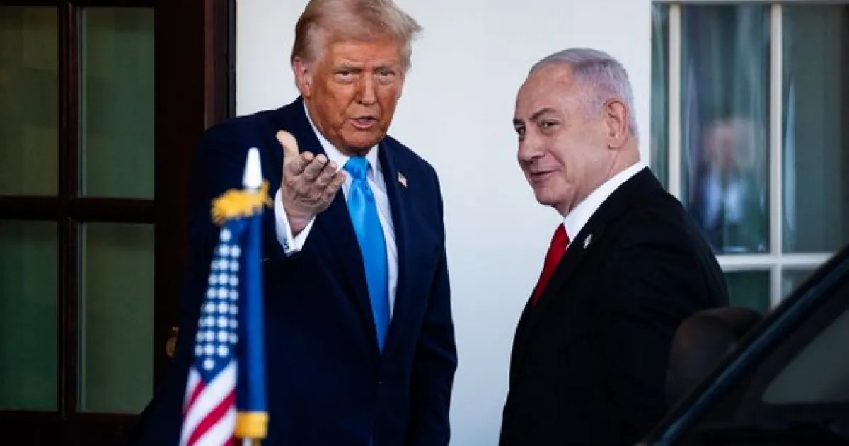 Трамп, Нетаньяху