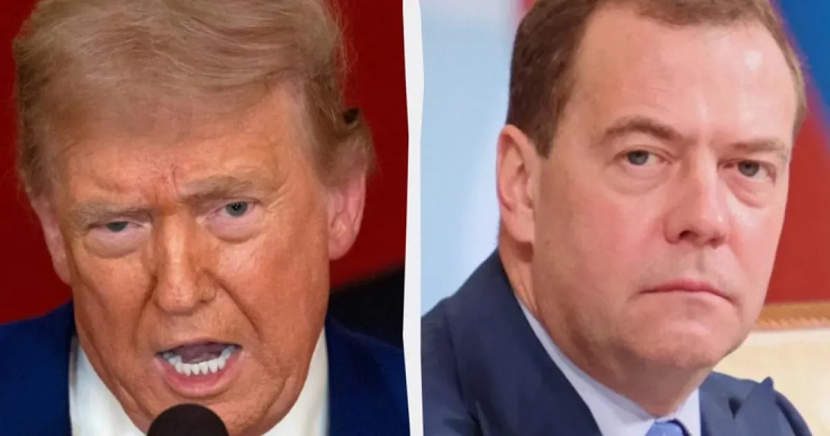 Трамп, Медведев