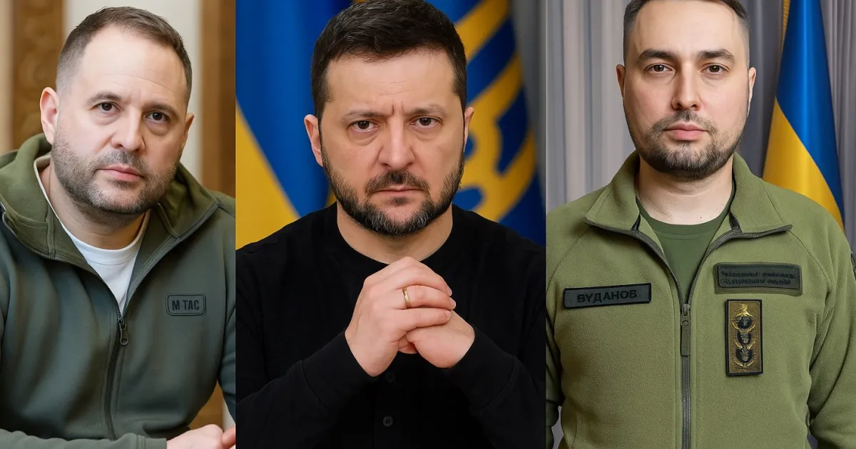 Зеленський, Єрмак, Буданов