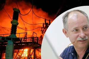 Олег Жданов, палаюча електростанція