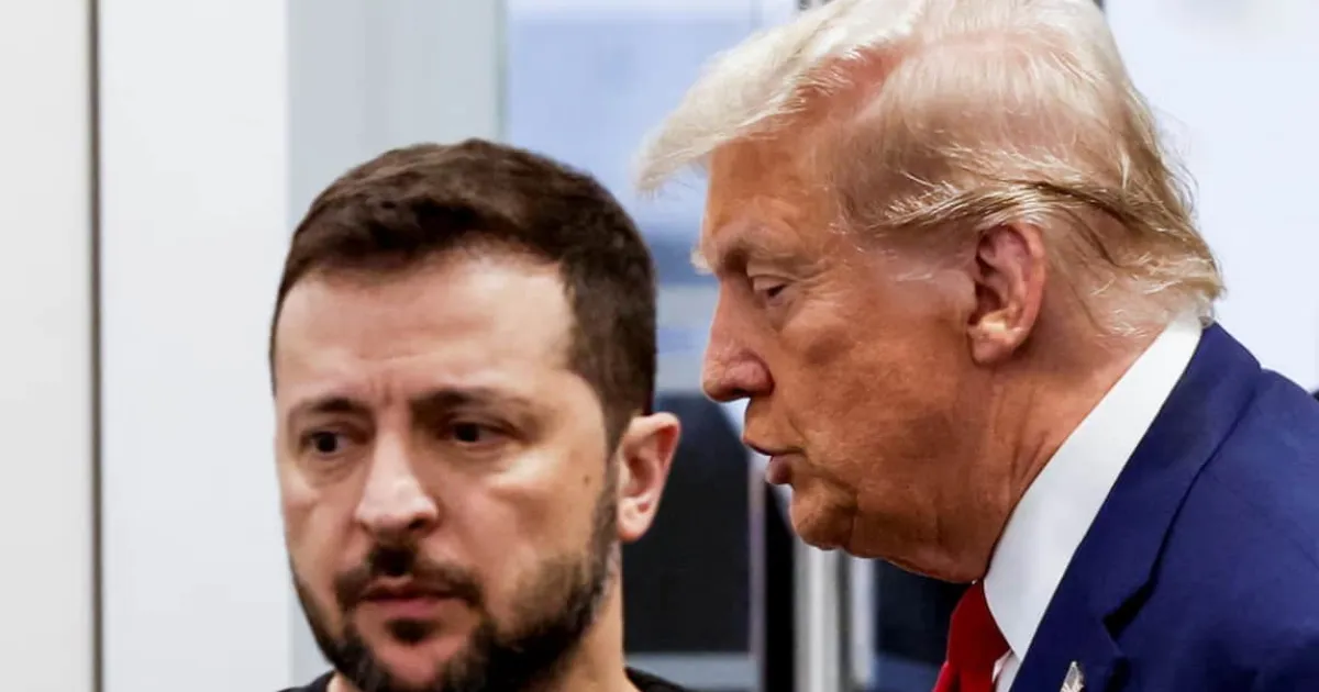 Зеленский, Трамп