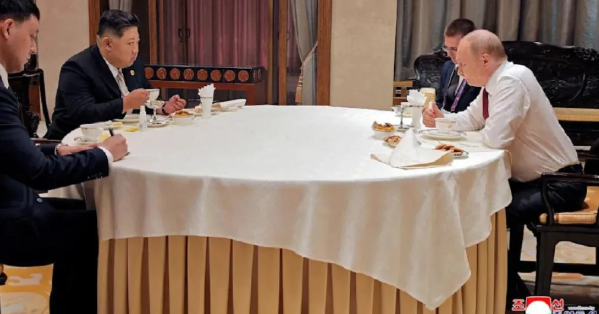 Путин, Ким