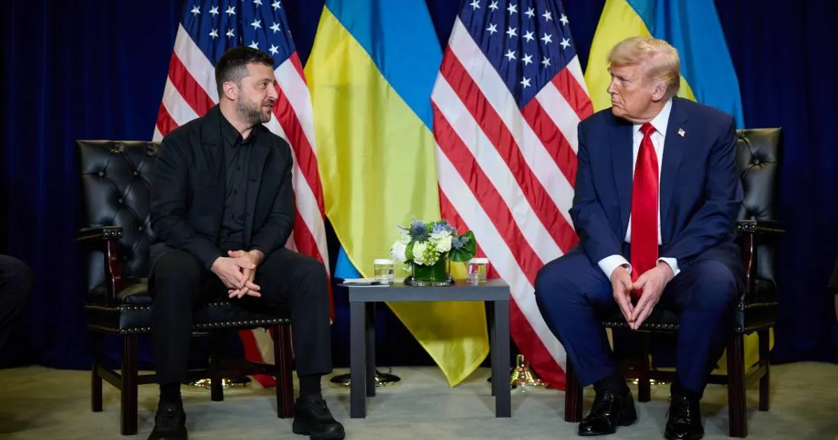 Зеленський та Трамп - Зеленский и Трамп