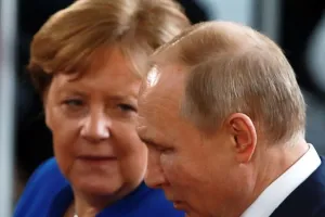 Меркель, Путин