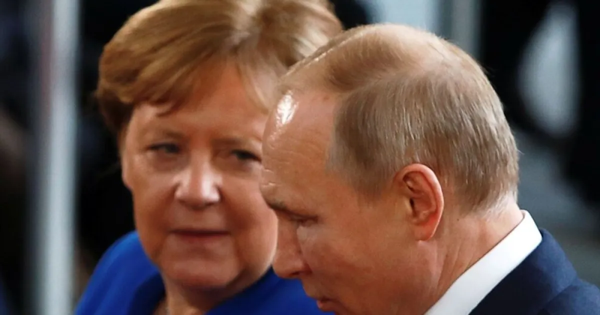 Меркель, Путин