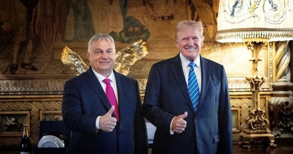 Орбан, Трамп