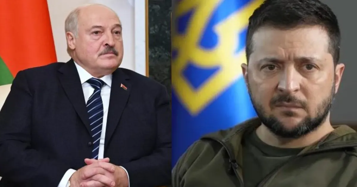Зеленский, Лукашенко