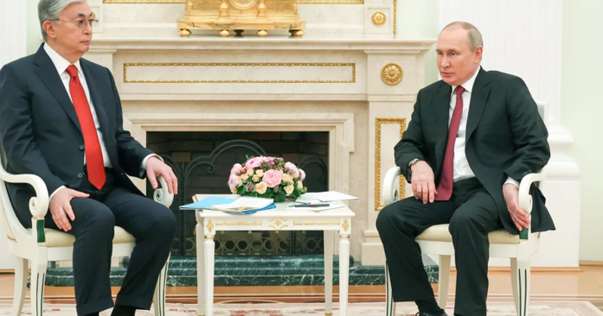 Путин, Токаев