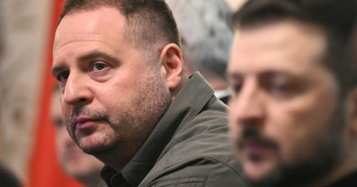 Андрій Єрмак та Володимир Зеленський