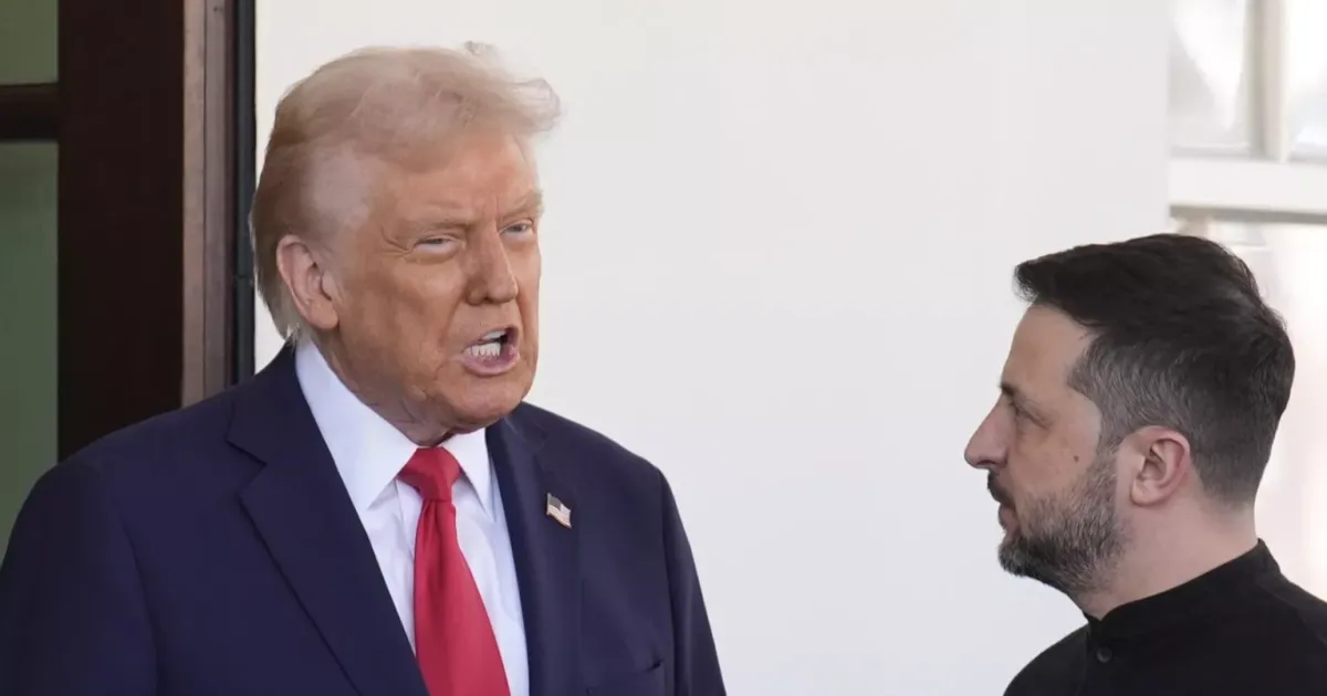 Трамп та Зеленскький