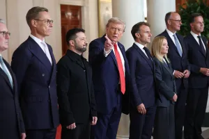 Зеленський, Трамп, та європейські лідери / Зеленский, Трамп и европейские лидеры