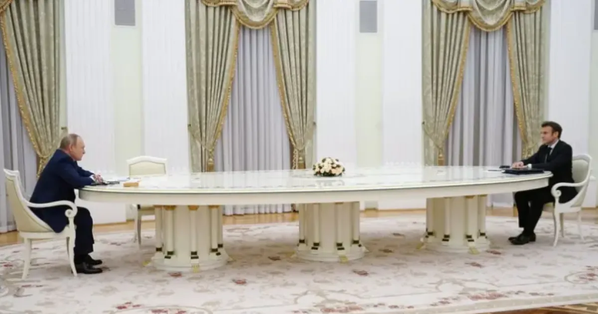 Путин, Макрон