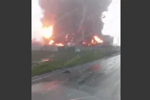 Одесса, удар по складам