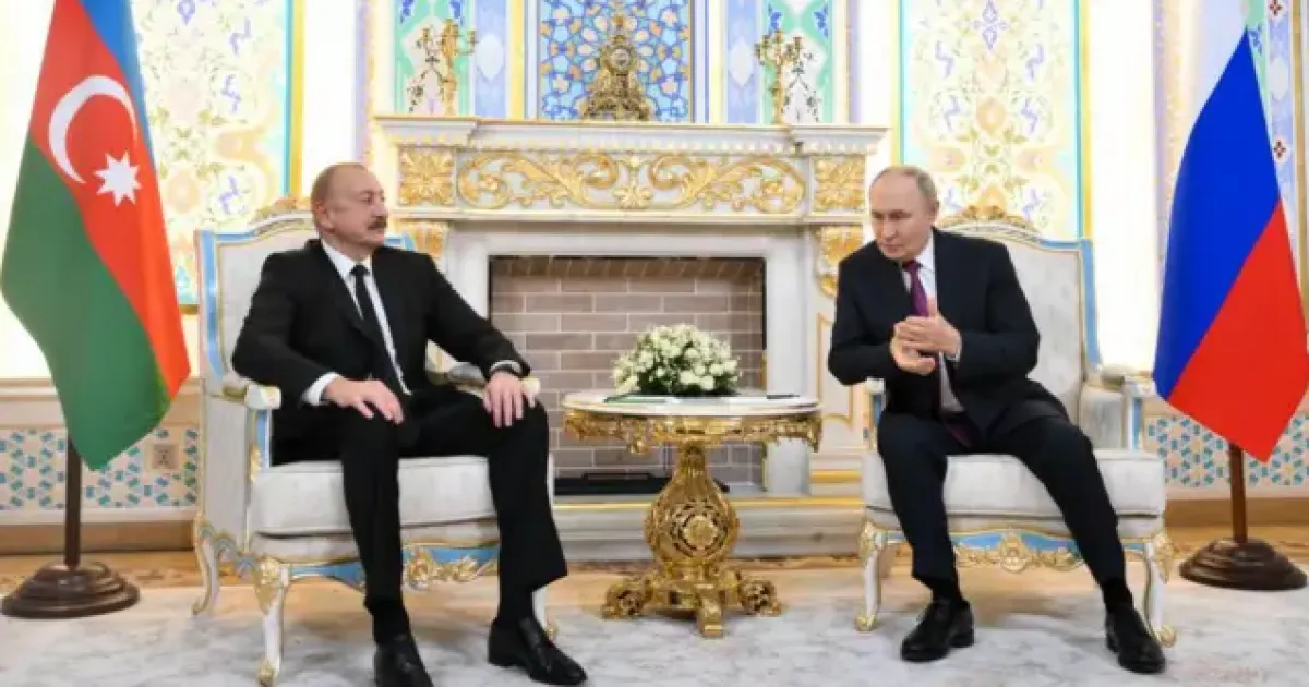 Алиев, Путин