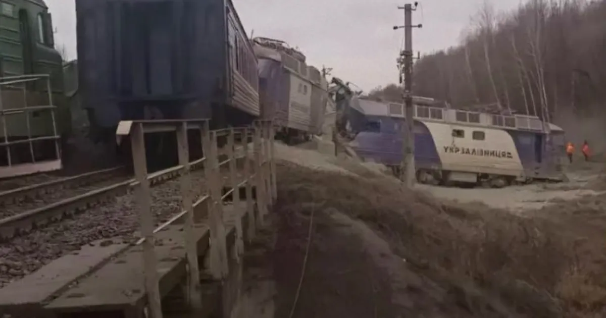 атака на поезд