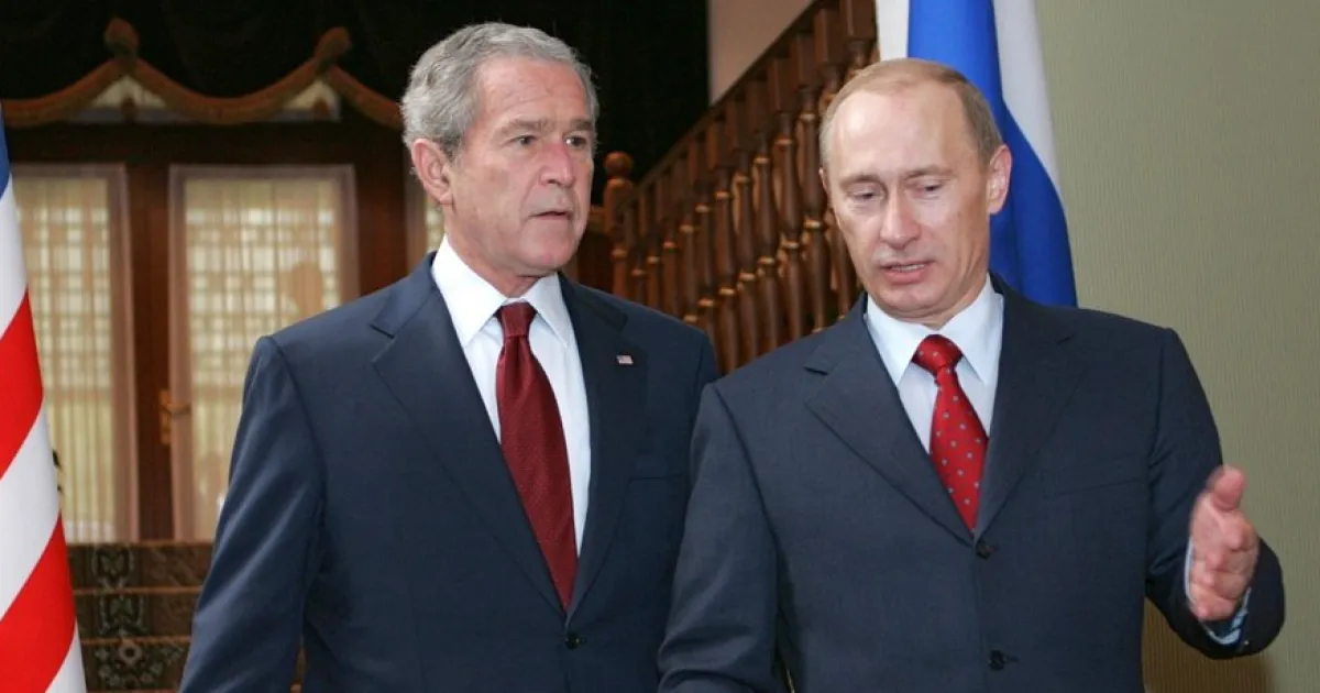 Путин, Буш
