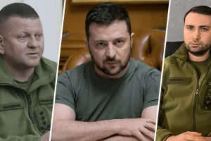 Зеленський, Буданов, Залужний