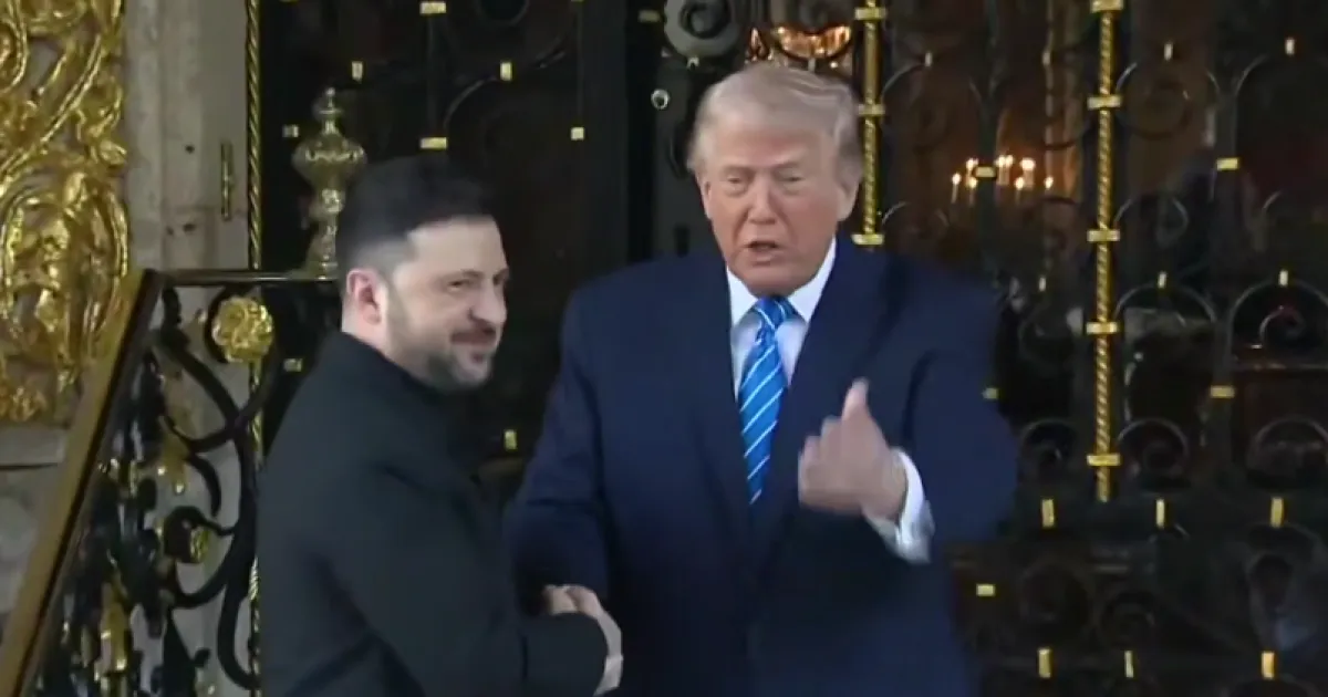Трамп, Зеленский