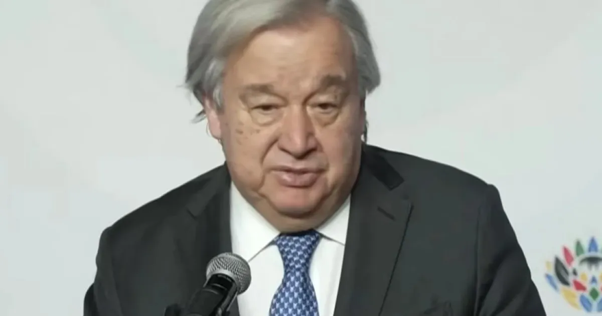 Generálʹnyy sekretarʹ OON Antoniu Guterres