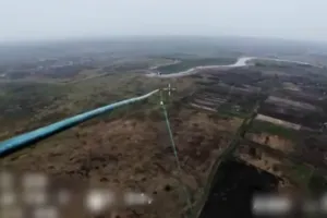 дрон на удочку