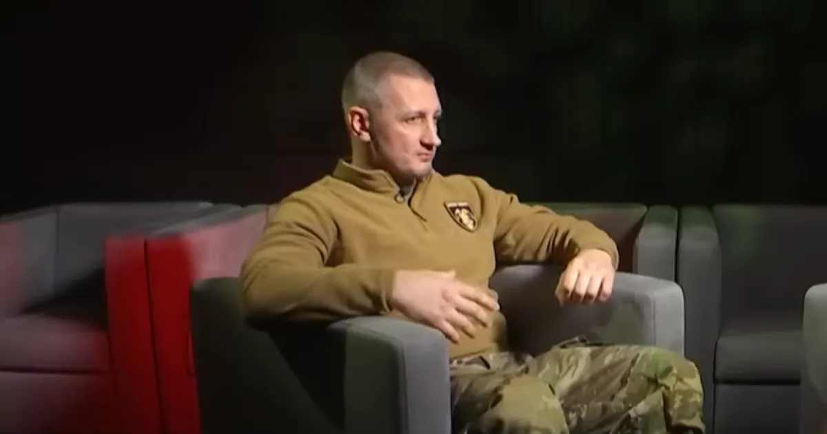 Командир первого штурмового батальона первого штурмового полка имени Дмитрия Коцюбайло