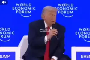 Трамп, Давос