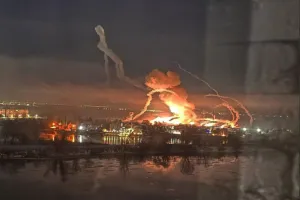 удар российской ракеты