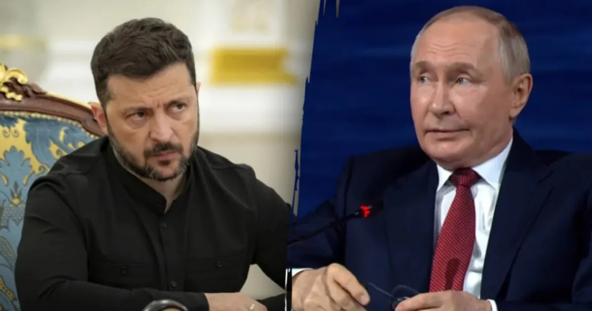 Путін та Зеленський
