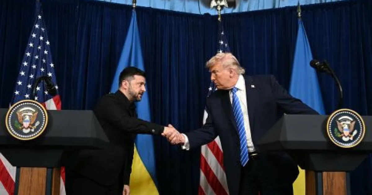 Zelenskyi i Tramp