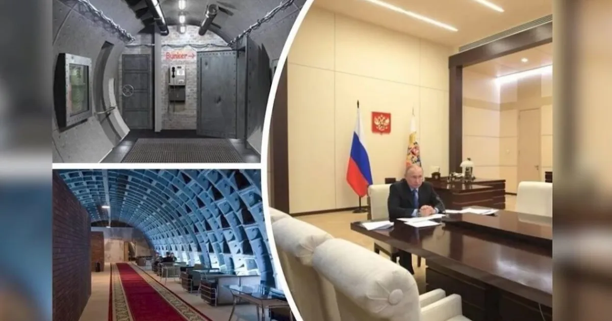 Путин, бункер