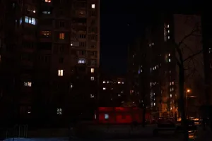 Київ після атаки - Киев после атаки