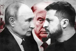 Трамп, Путин, Зеленский