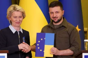 Володимир Зеленський та Урсула фон дер Ляєн