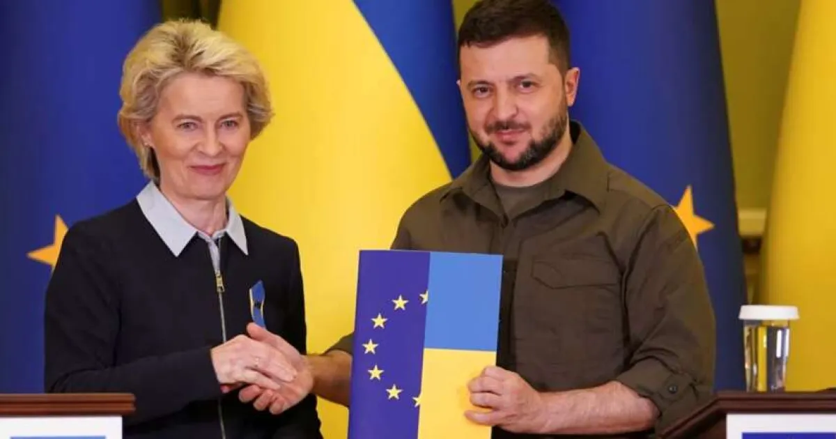 Володимир Зеленський та Урсула фон дер Ляєн