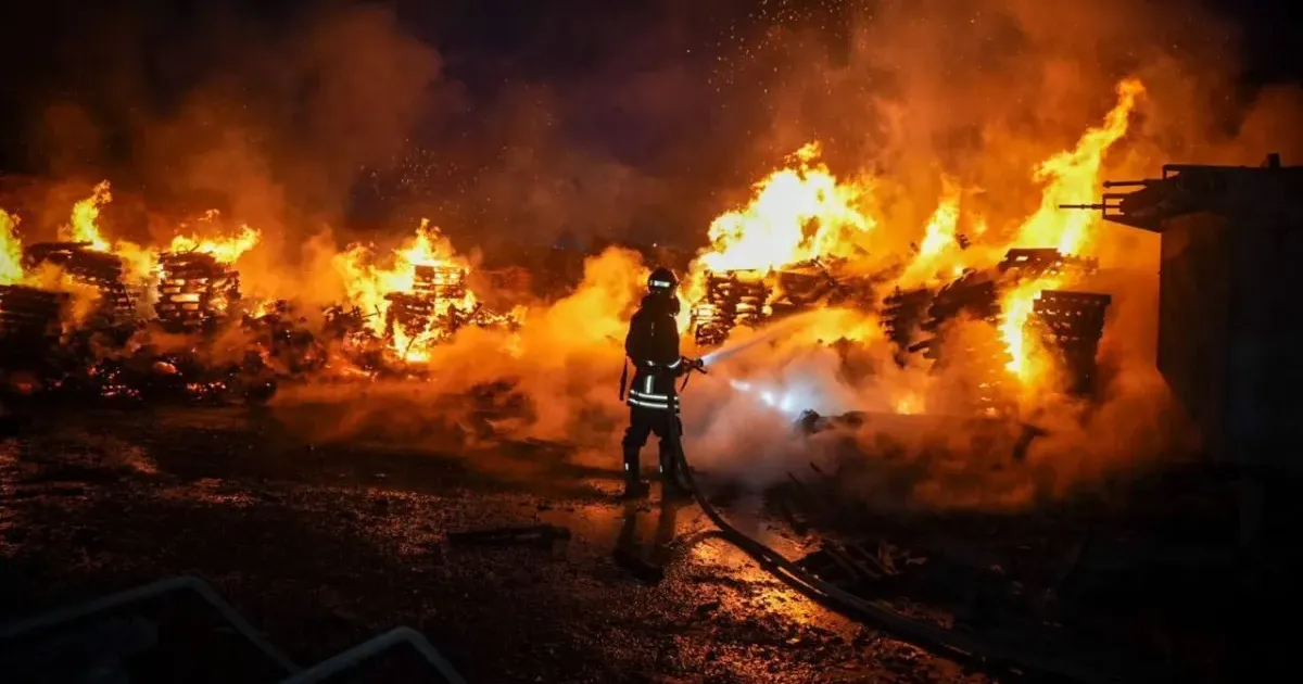 Одеса у вогні - Одесса в огне