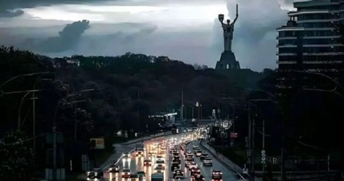 Київ без світла - Киев без света