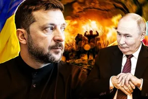Зеленський та Путін