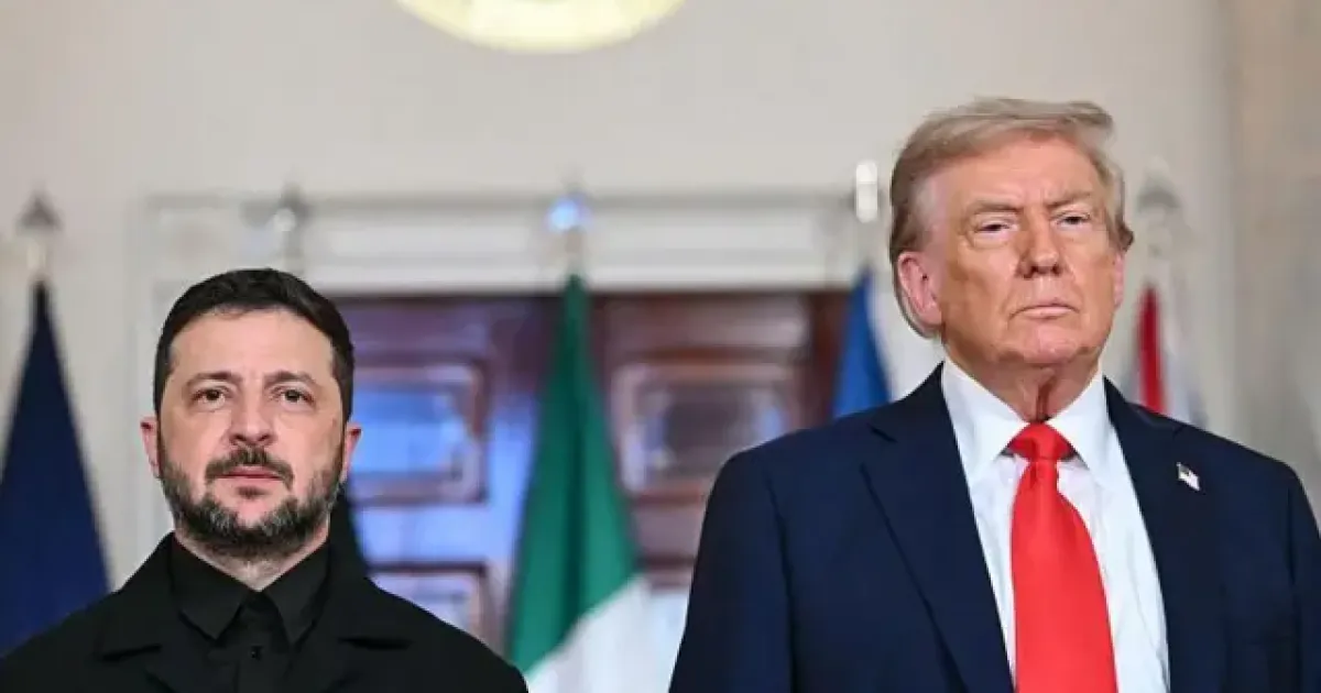 Трамп и Зеленский