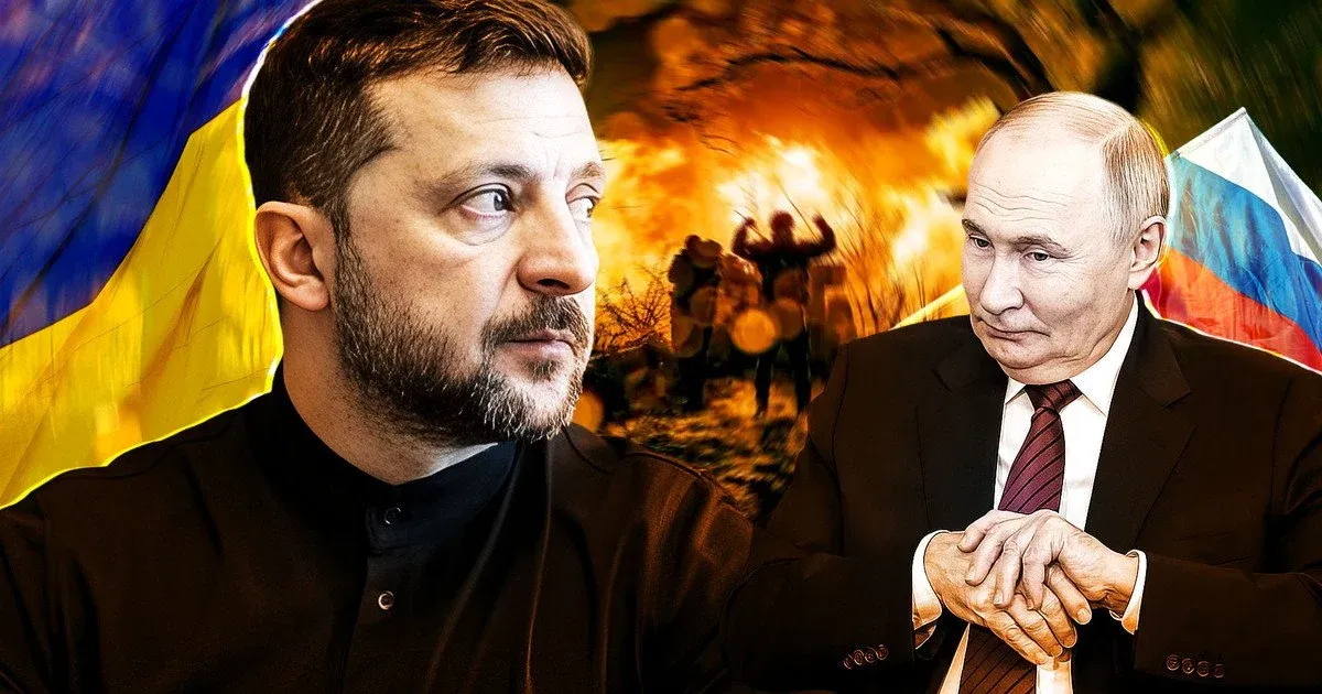 Зеленський та Путін