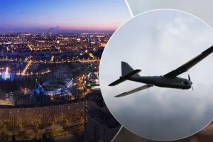 Москва, дроновая атака