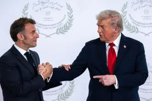 Трамп, Макрон