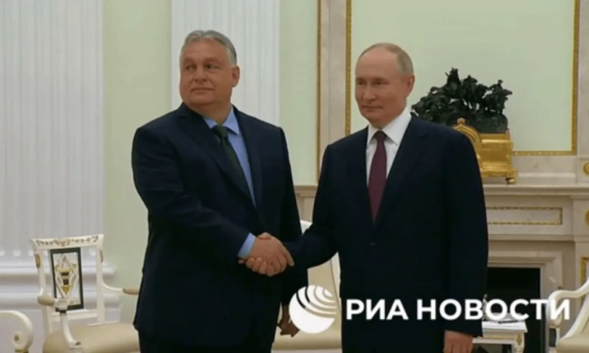 Орбан, Путин