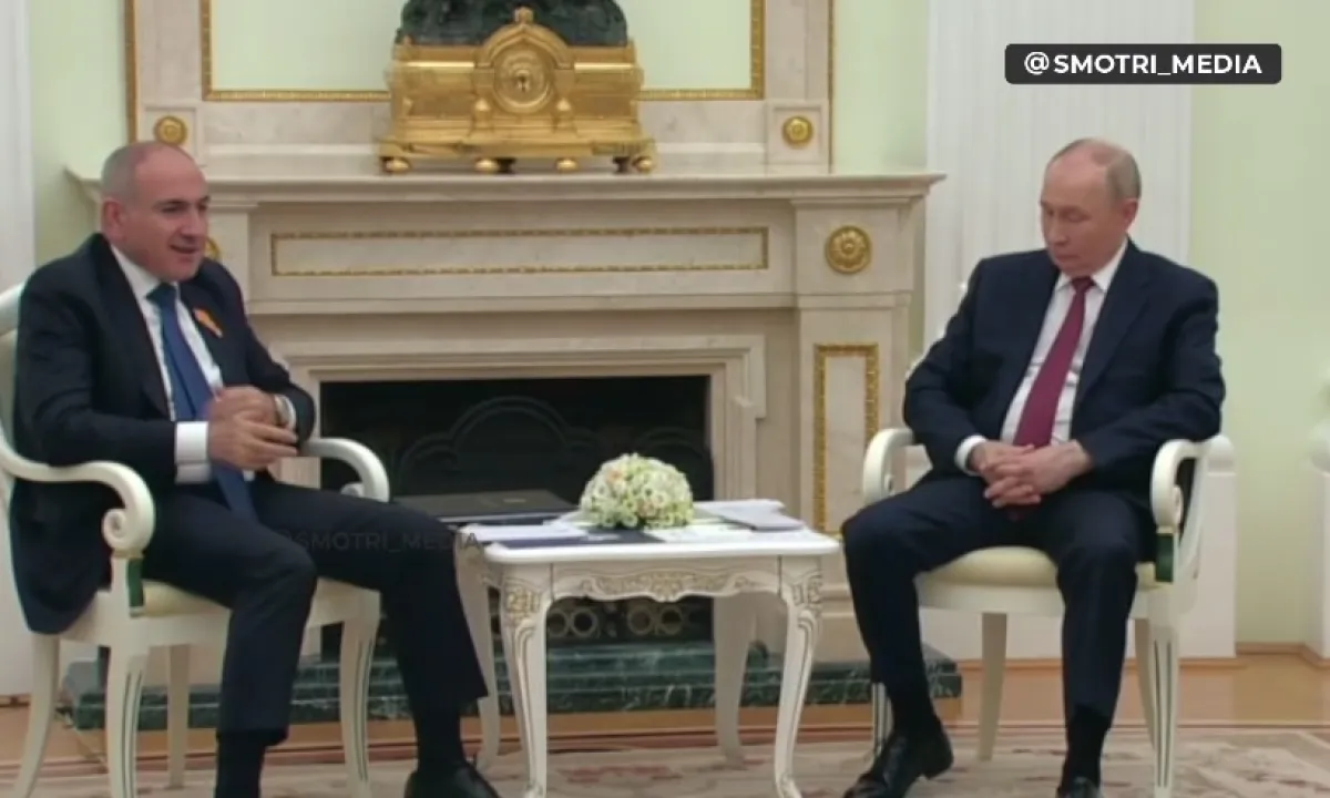 Пашинян, Путин