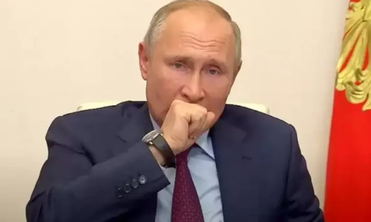 Путин кашляет