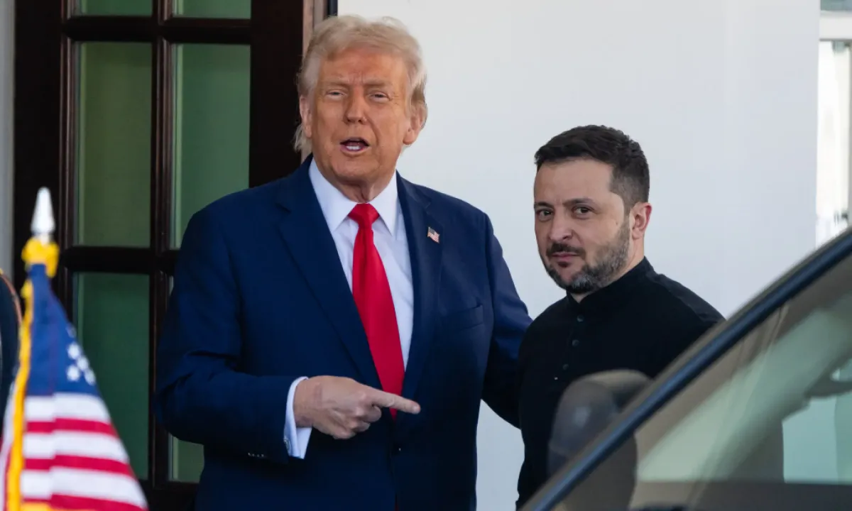 Трамп, Зеленский